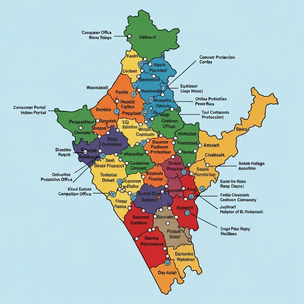 Gujarat Districts Map